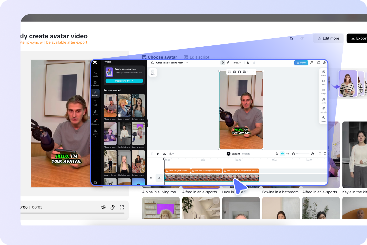 ปรับแต่งอวตารของคุณ